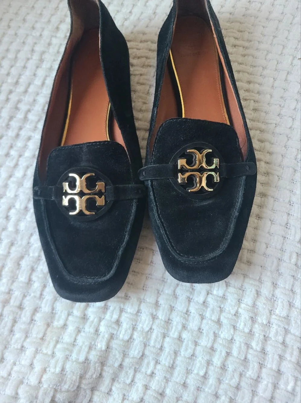 Tory Burch Metal Miller Loafers Women's Size 9.5